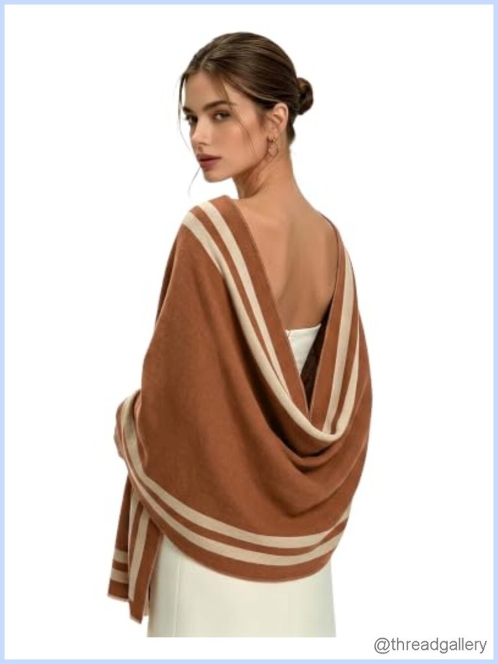 Reversible Pashmina Shawl Wrap for Evening Dresses Tassel Scarves Women